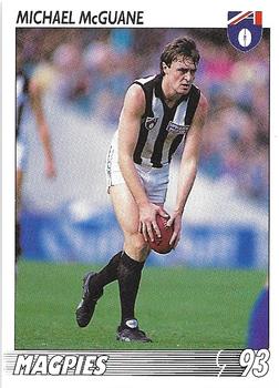 1993 Select AFL #146 Michael McGuane Front